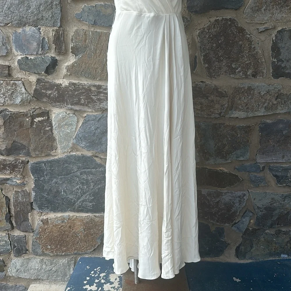 NWT J.Crew Grecian Goddess/86454 HO 07 silk wedging gown size 12